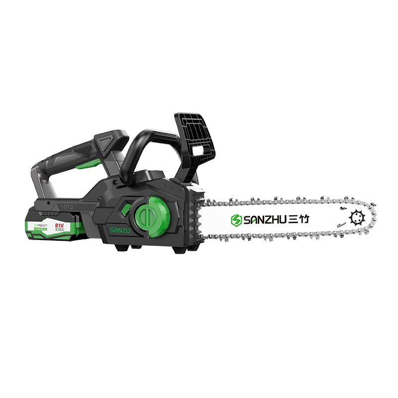 Motosierra sin escobillas con cerradura de seguridad electrónica de poco ruido de 21V