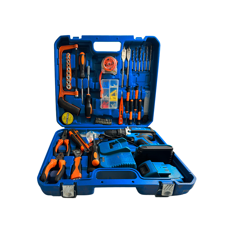 KPQ-CID21-128 Conjuntos de herramientas de perforación de impacto inalámbrico